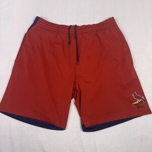 Nike St. Louis Cardinals MLB Authentic Collection Shorts Mens XL Red Dri Fit